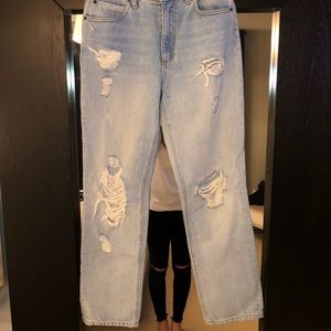 Alexander Wang distressed relaxed fit jeans 26